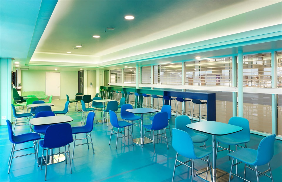 商業空間,休息室設計,機場休息室,多彩空間