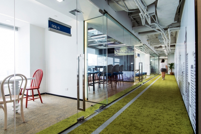 辦公空間,辦公室設計,泰國三星辦公室設計,現代風格辦公室設計,三星辦公室設計