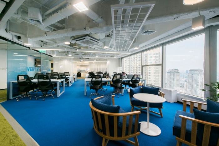 辦公空間，辦公室設計，泰國三星辦公室設計，現代風格辦公室設計，三星辦公室設計