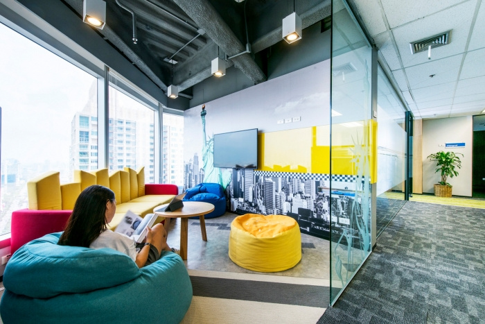 辦公空間，辦公室設計，泰國三星辦公室設計，現代風格辦公室設計，三星辦公室設計