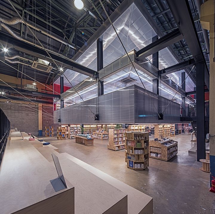商業空間,書店設計,韓國書店設計,韓國YES24實體店