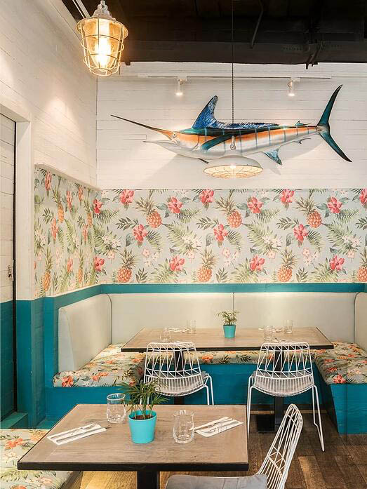 商業空間,餐飲設計,上海餐廳設計,海鮮餐廳設計,海鮮餐廳Hooked,