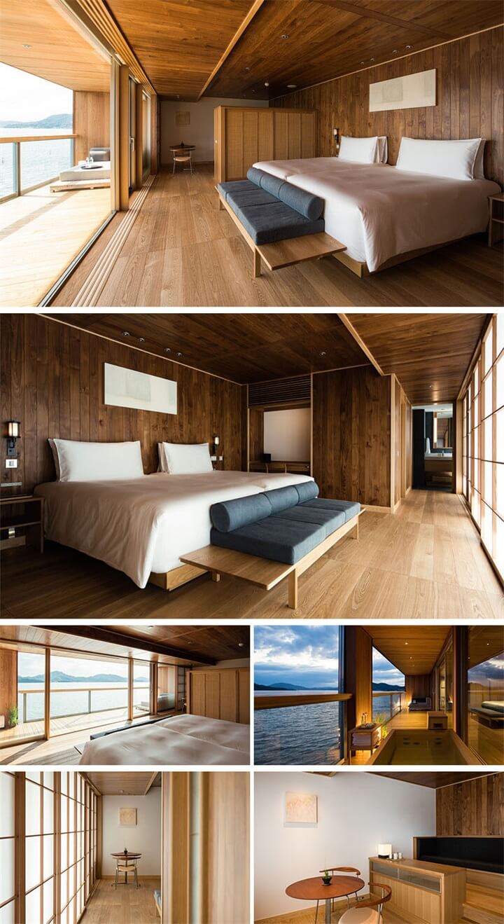 豪華渡輪酒店設計，建築師Yasushi Horibe，漂浮在瀨戶內海上旅館，Guntû，酒店空間設計