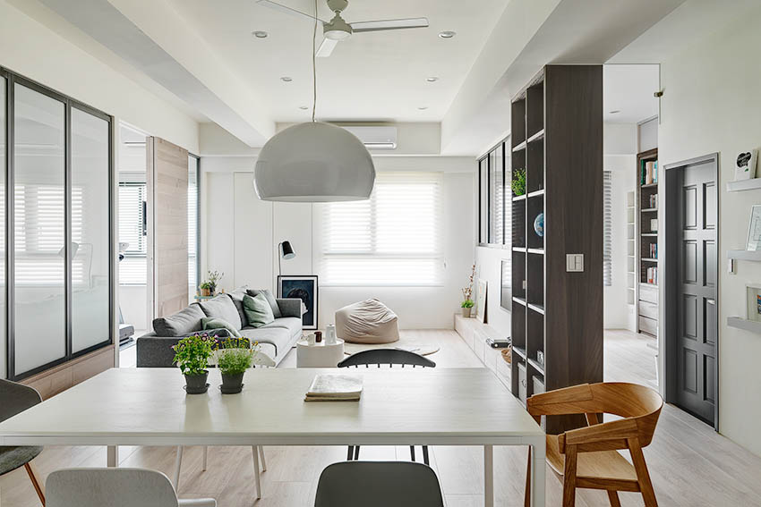 100多平米住宅設計,住宅空間設計,私宅空間設計,現代簡約風格住宅設計,台灣設計