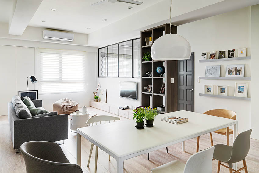 100多平米住宅設計,住宅空間設計,私宅空間設計,現代簡約風格住宅設計,台灣設計