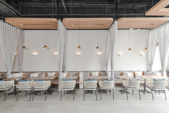 現代簡約風，餐飲設計，咖啡廳設計，餐飲空間，長沙咖啡廳設計
