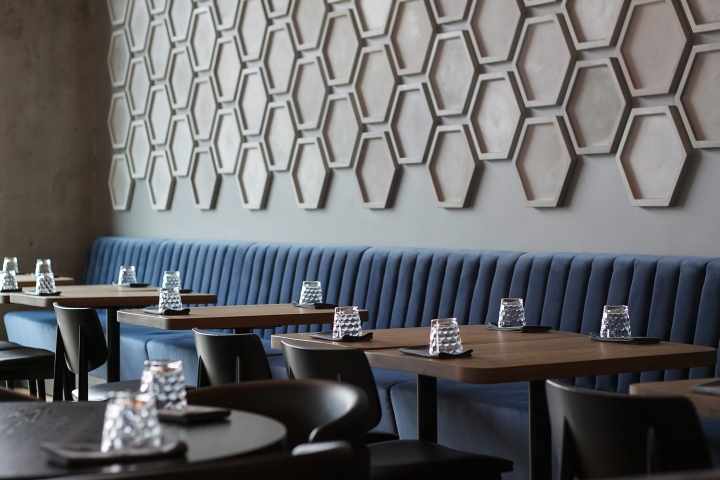 餐飲空間,餐廳設計,工業風餐廳設計,天然材料,聖彼得堡餐廳設計