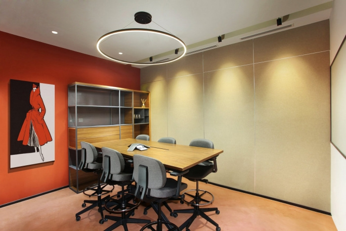 辦公空間,辦公室設計,時尚工作室設計,鄉村混搭工業風,Amazon BLINK辦公室設計,印度Amazon BLINK辦公室