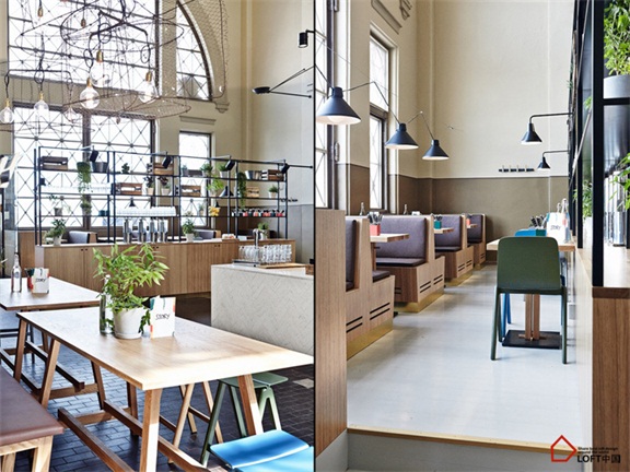 LOFT風格餐廳設計