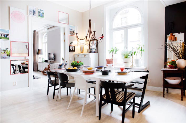 折中主義公寓裝修設計效果圖