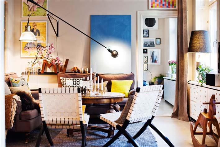 折中主義公寓裝修設計效果圖