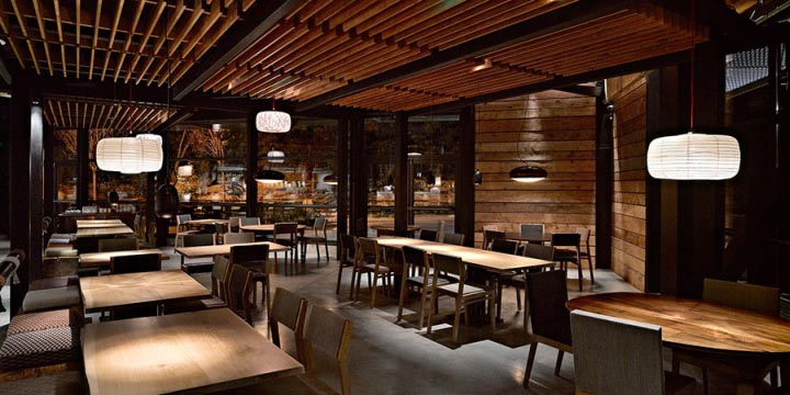 LOFT風格主題餐廳裝修設計效果圖