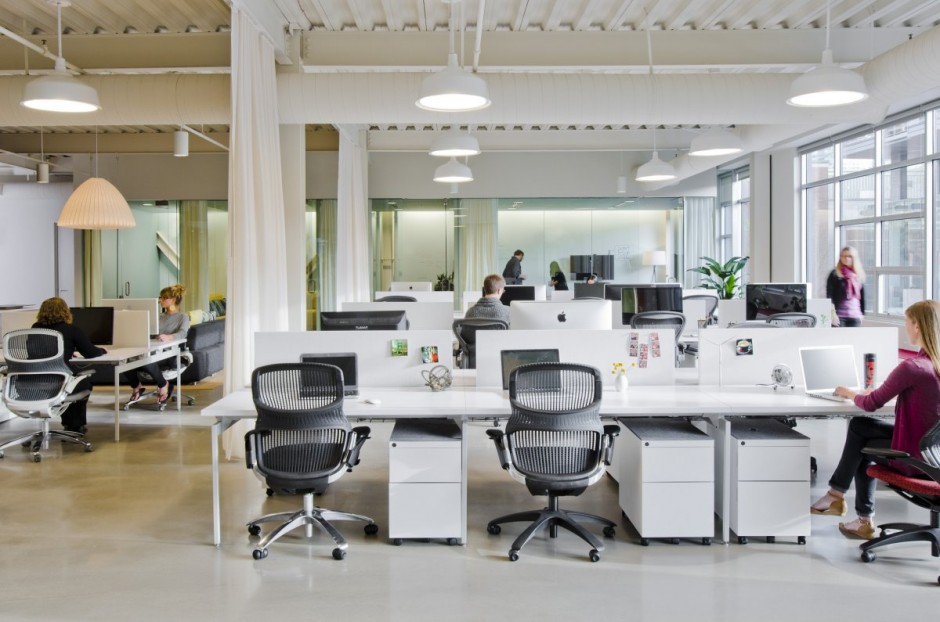 Adobe LOFT風格辦公室裝修設計效果圖