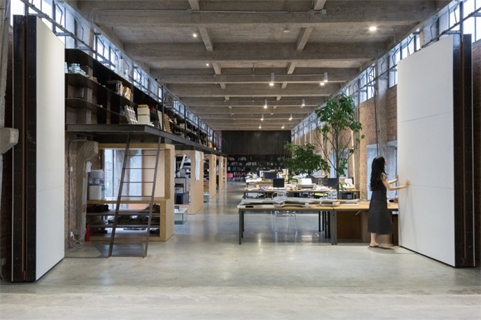 廣州源計劃LOFT風格辦公室裝修設計效果圖