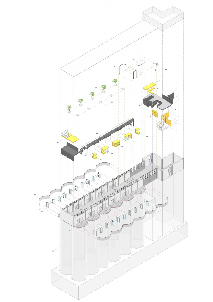 廣州源計劃LOFT風格辦公室裝修設計效果圖