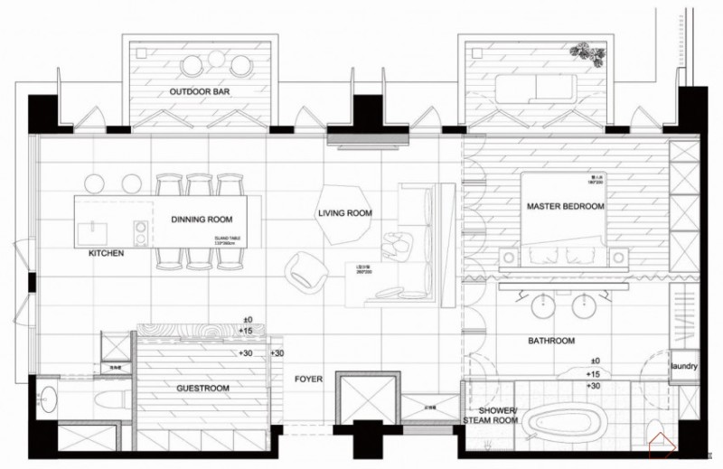 台灣風格住宅室內設計