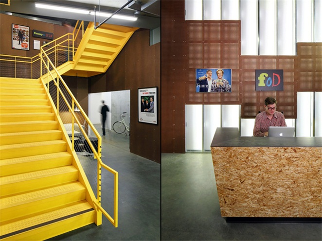 Funny Or DieLOFT風格辦公室裝修設計效果圖