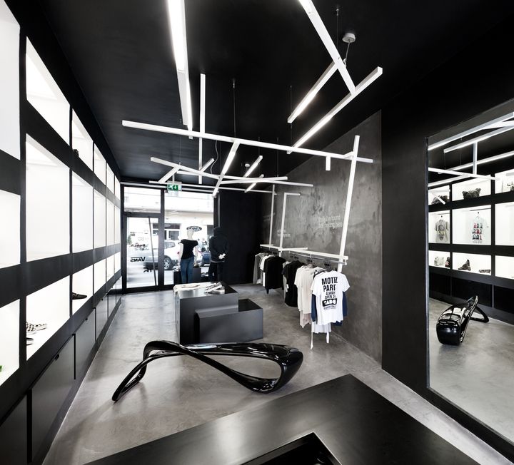 LOFT風格服裝專賣店裝修設計效果圖