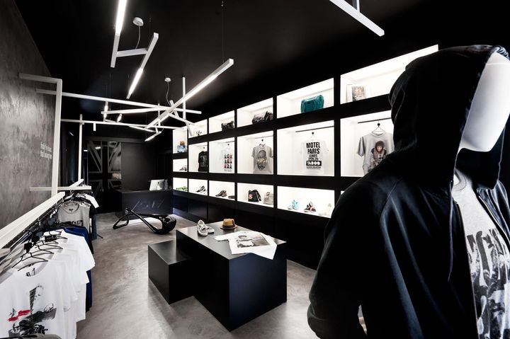 LOFT風格服裝專賣店裝修設計效果圖