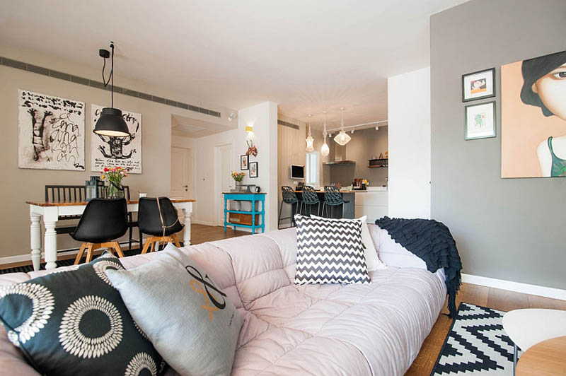 現代風格公寓裝修設計效果圖