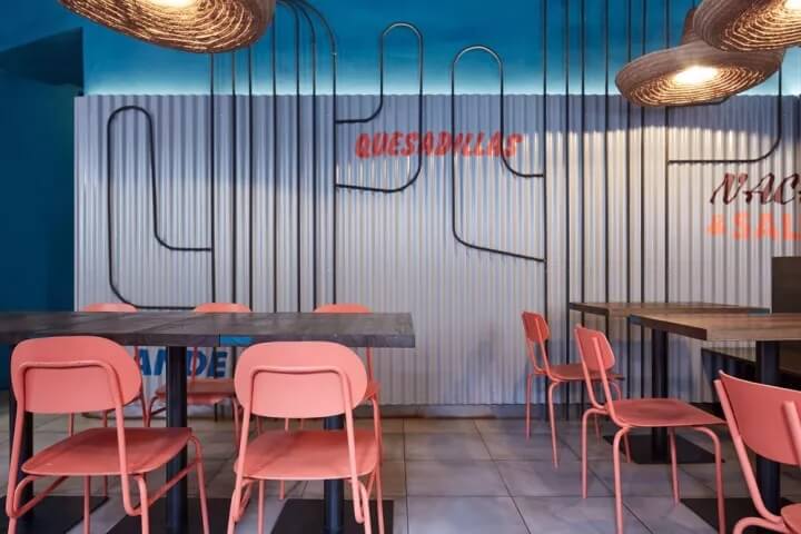 餐飲空間,墨西哥餐廳,仙人掌主題餐廳,主題餐廳設計,餐廳設計