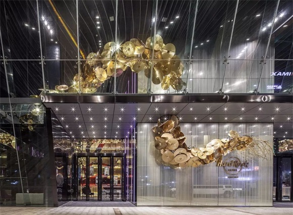 酒店空間,硬石酒店,深圳硬石酒店,設計酒店,搖滾風酒店設計,主題酒店