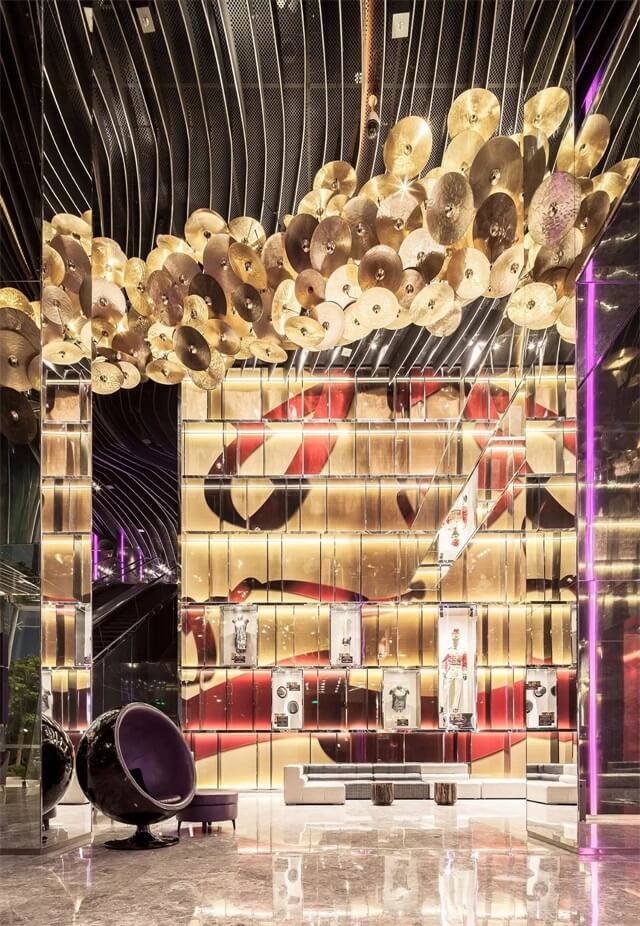 酒店空間,硬石酒店,深圳硬石酒店,設計酒店,搖滾風酒店設計,主題酒店