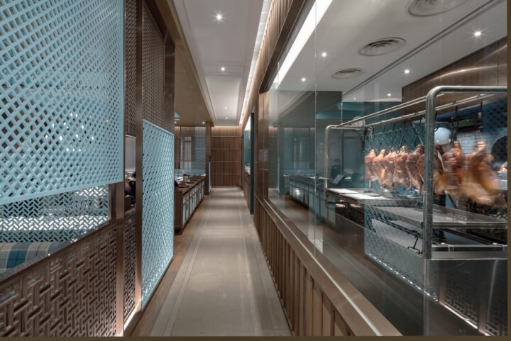 傳統與現代，古魯奇設計，上海餐廳設計，中餐廳設計