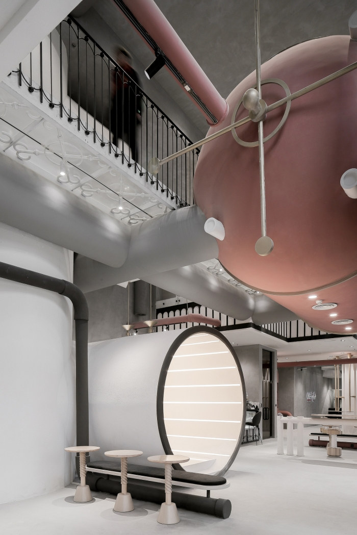 創意空間設計,上海寶龍創想實驗室,上海,工業風設計,唯想國際