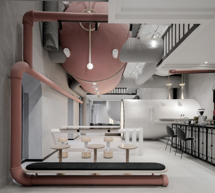 創意空間設計,上海寶龍創想實驗室,上海,工業風設計,唯想國際