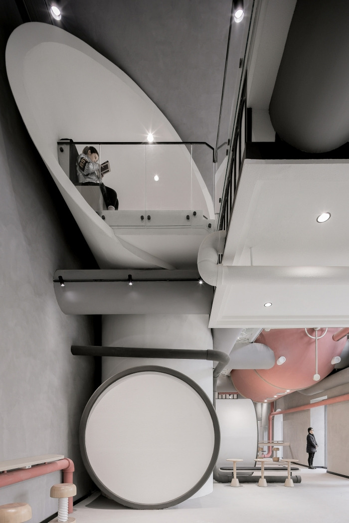 創意空間設計,上海寶龍創想實驗室,上海,工業風設計,唯想國際