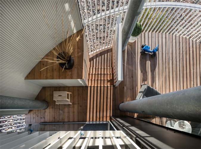 住宅空間,青年公寓設計,商業空間,建築改造,芬蘭倉筒公寓/PAVE Architects