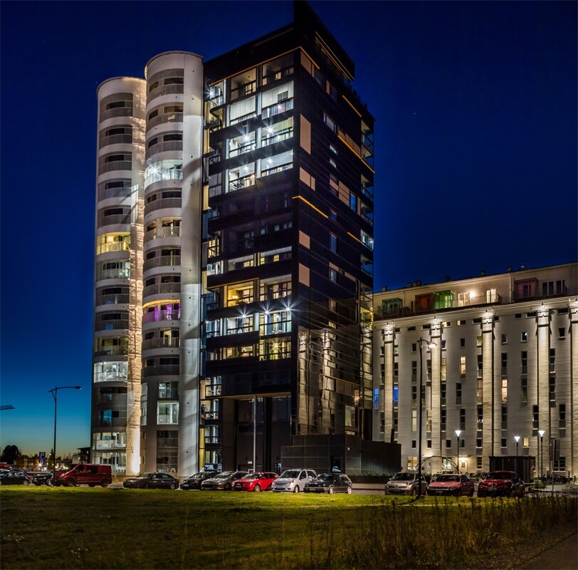 住宅空間,青年公寓設計,商業空間,建築改造,芬蘭倉筒公寓/PAVE Architects