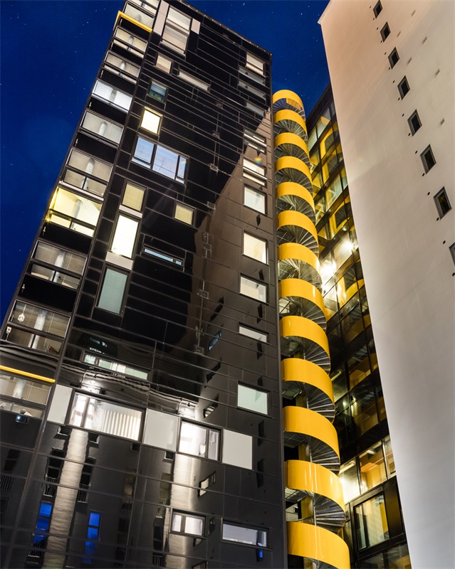 住宅空間,青年公寓設計,商業空間,建築改造,芬蘭倉筒公寓/PAVE Architects