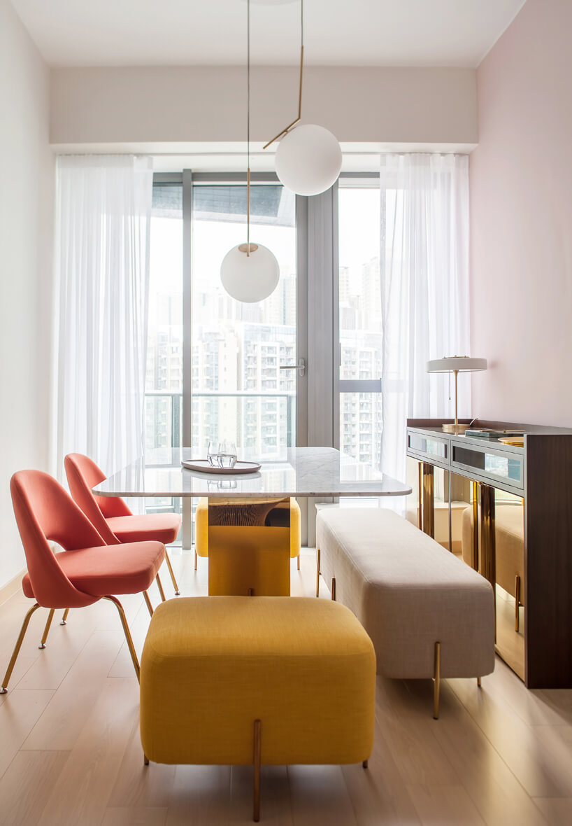 住宅空間，公寓設計，Lim + Lu，單身公寓，小宅概念，現代風格，香港住宅空間設計