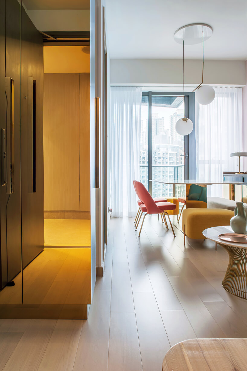 住宅空間，公寓設計，Lim + Lu，單身公寓，小宅概念，現代風格，香港住宅空間設計