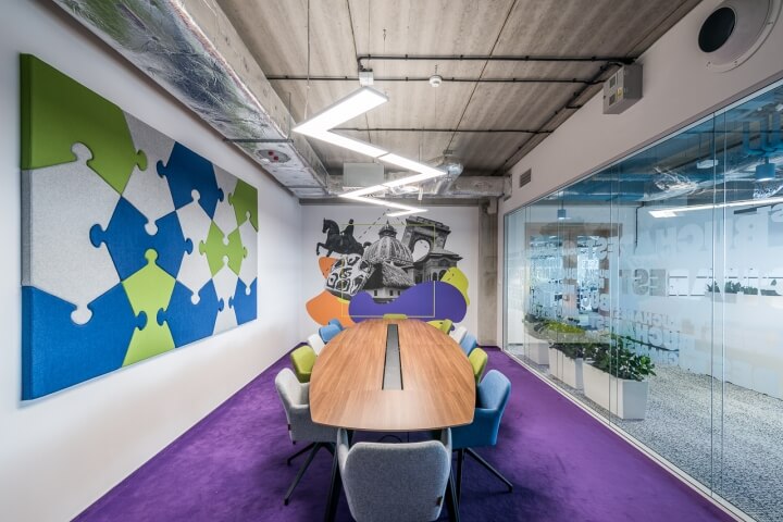 辦公空間，辦公室設計，OLX集團，集團辦公室設計，電商公司辦公室設計，現代風格辦公室設計