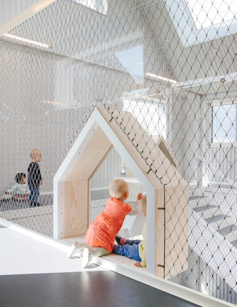 幼兒園設計，Frederiksvej幼兒園，兒童娛樂空間，兒童創意空間
