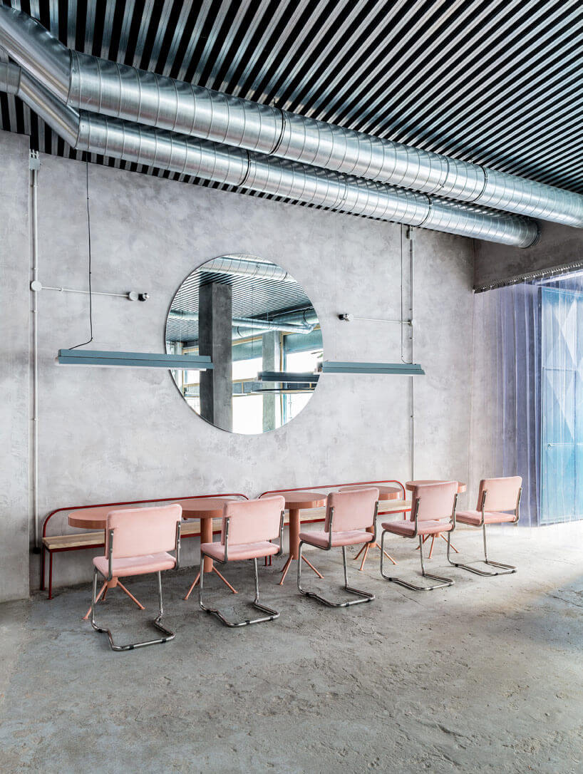 餐飲空間,西班牙餐廳設計,現代風格餐廳設計,混凝土元素,酒吧餐廳,lucas yhernández-gil工作室