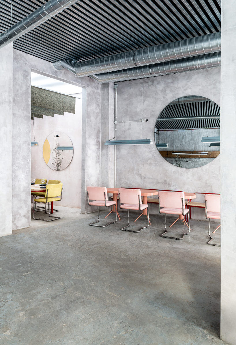 餐飲空間,西班牙餐廳設計,現代風格餐廳設計,混凝土元素,酒吧餐廳,lucas yhernández-gil工作室