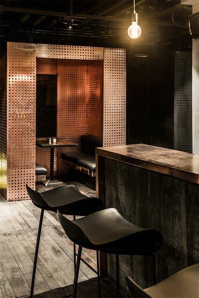餐飲空間，酒吧空間，重慶餐廳設計，B.L.U.E.建築設計事務所，慢節奏