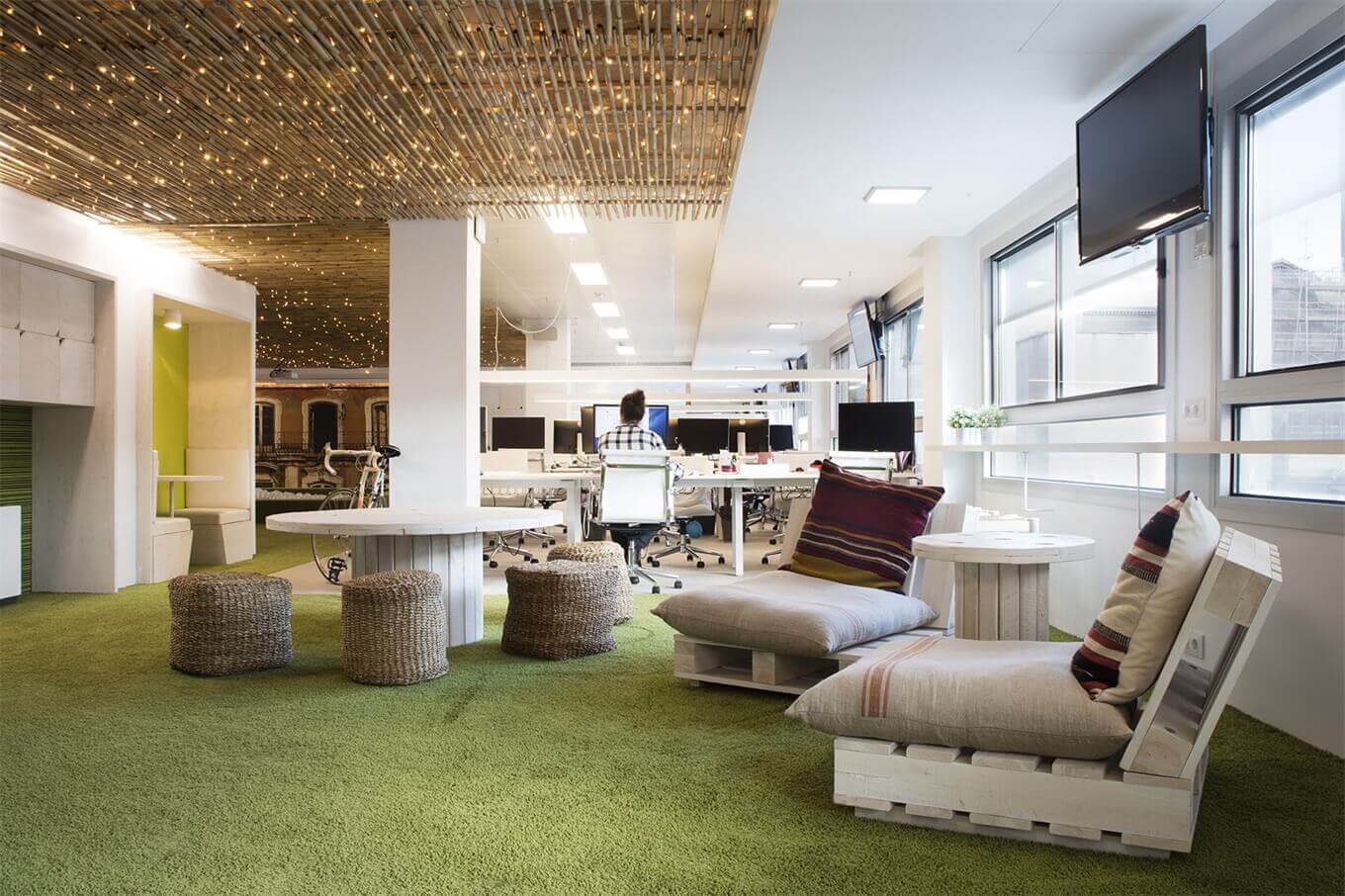 辦公空間,Billy Mobile移動廣告公司,廣告公司辦公室設計,娛樂與辦公,現代風格辦公室