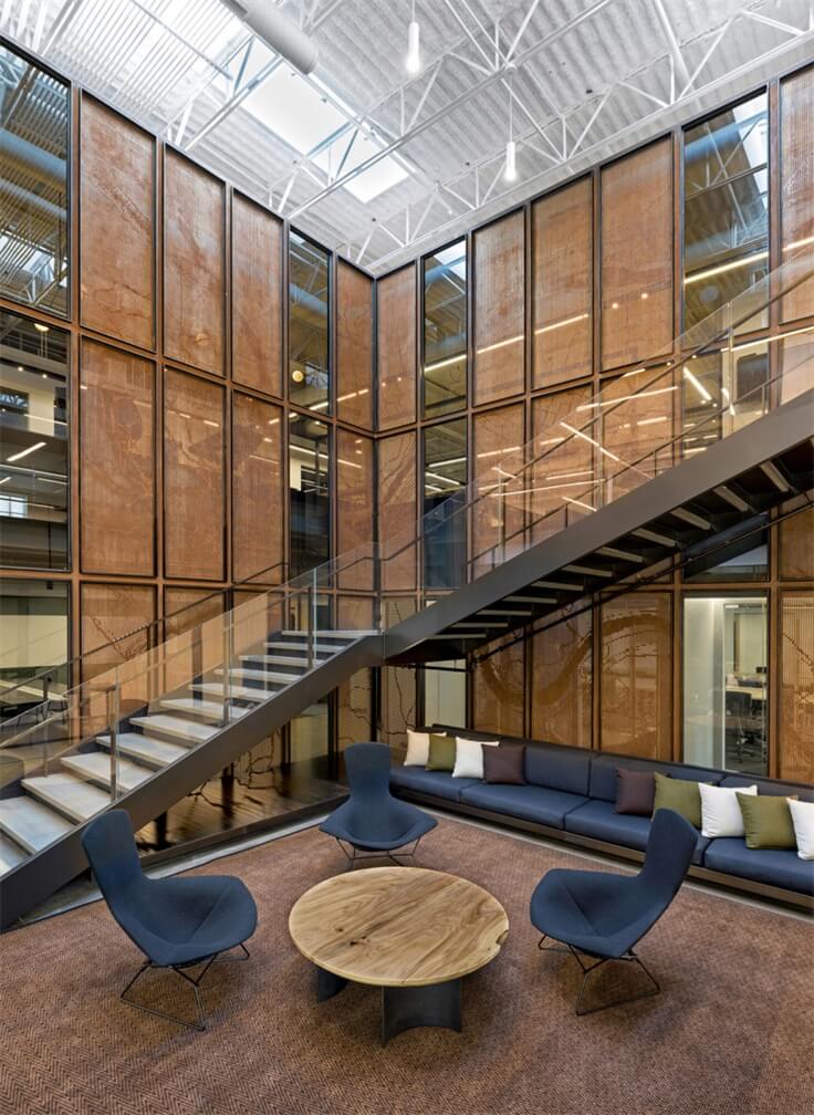 辦公空間，Uber匹茲堡辦公室設計，科技公司辦公室設計，現代風格辦公室設計，白色空間