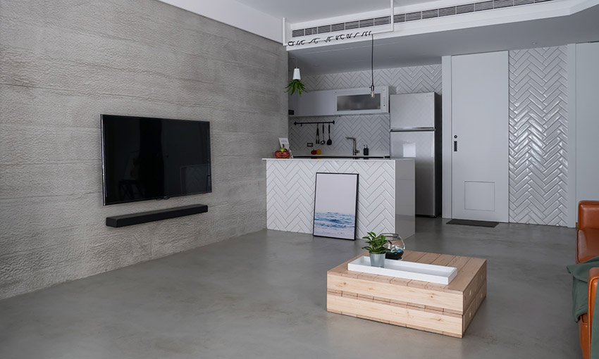 90平米住宅設計,住宅空間設計,私宅空間設計,水泥係住宅設計,台灣設計,設計師自宅工作室