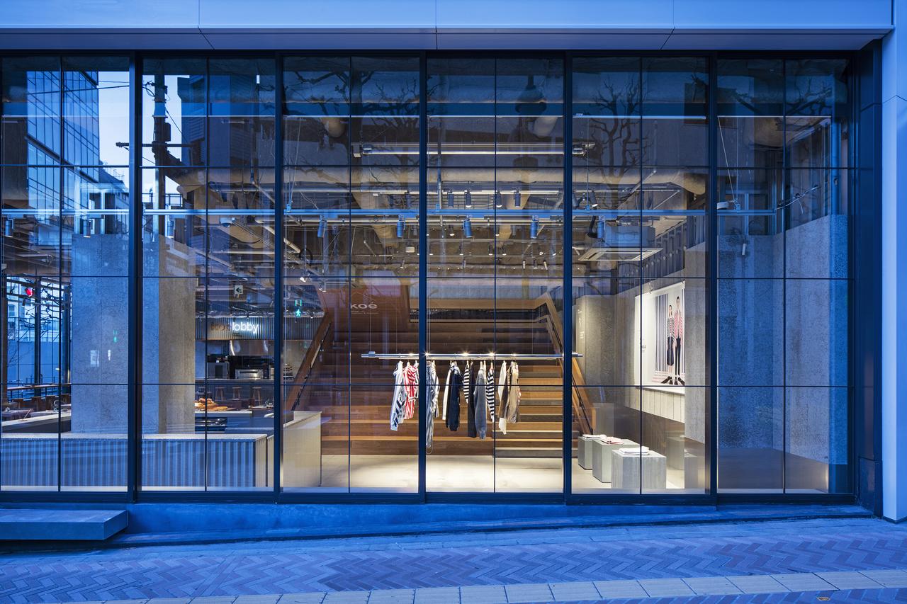 酒店空間,hotel koé,酒店設計,極簡工業風酒店設計,商業空間