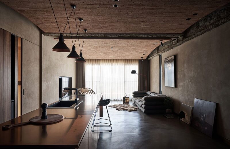 精致優雅的現代主義住宅：台灣125平方米W住宅設計