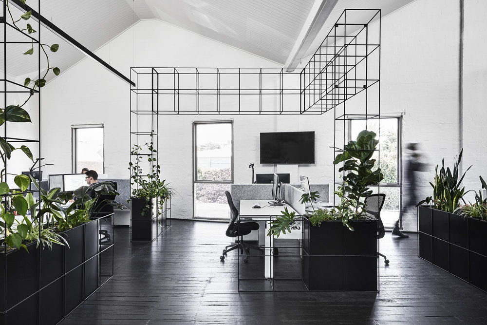 辦公空間，國外辦公室設計，供應商辦公室設計，現代風格辦公室設計，黑白空間，墨爾本