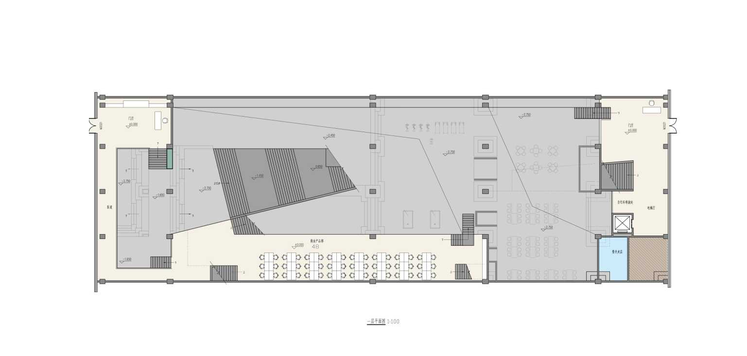 辦公空間,國內辦公室設計,北京蜂窩旅遊網全球總部設計,現代風格辦公室設計,科技公司辦公室設計,建築改造