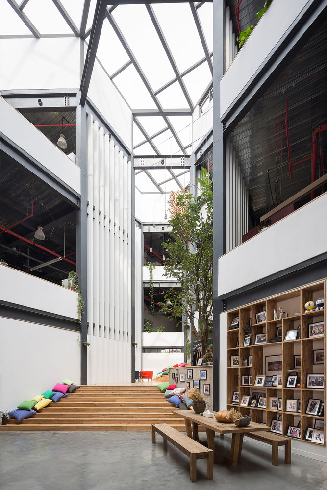 辦公空間,國內辦公室設計,北京蜂窩旅遊網全球總部設計,現代風格辦公室設計,科技公司辦公室設計,建築改造