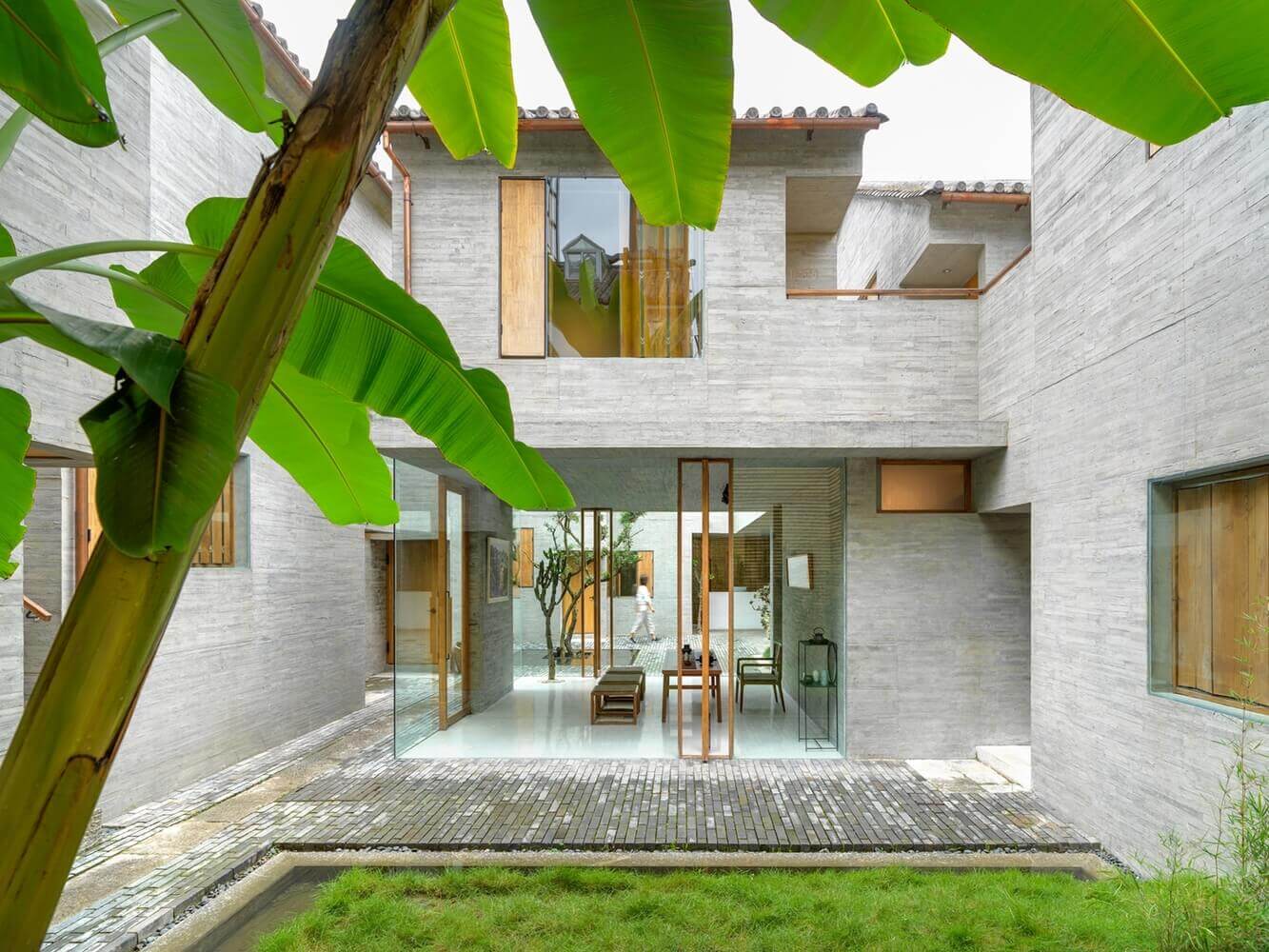 酒店空間,民宿設計,大理民宿設計,設計酒店,大理古城既下山酒店,趙揚建築工作室